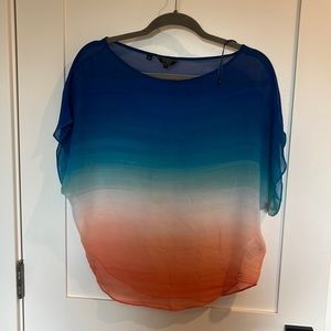 Sunset sheer top guess brand